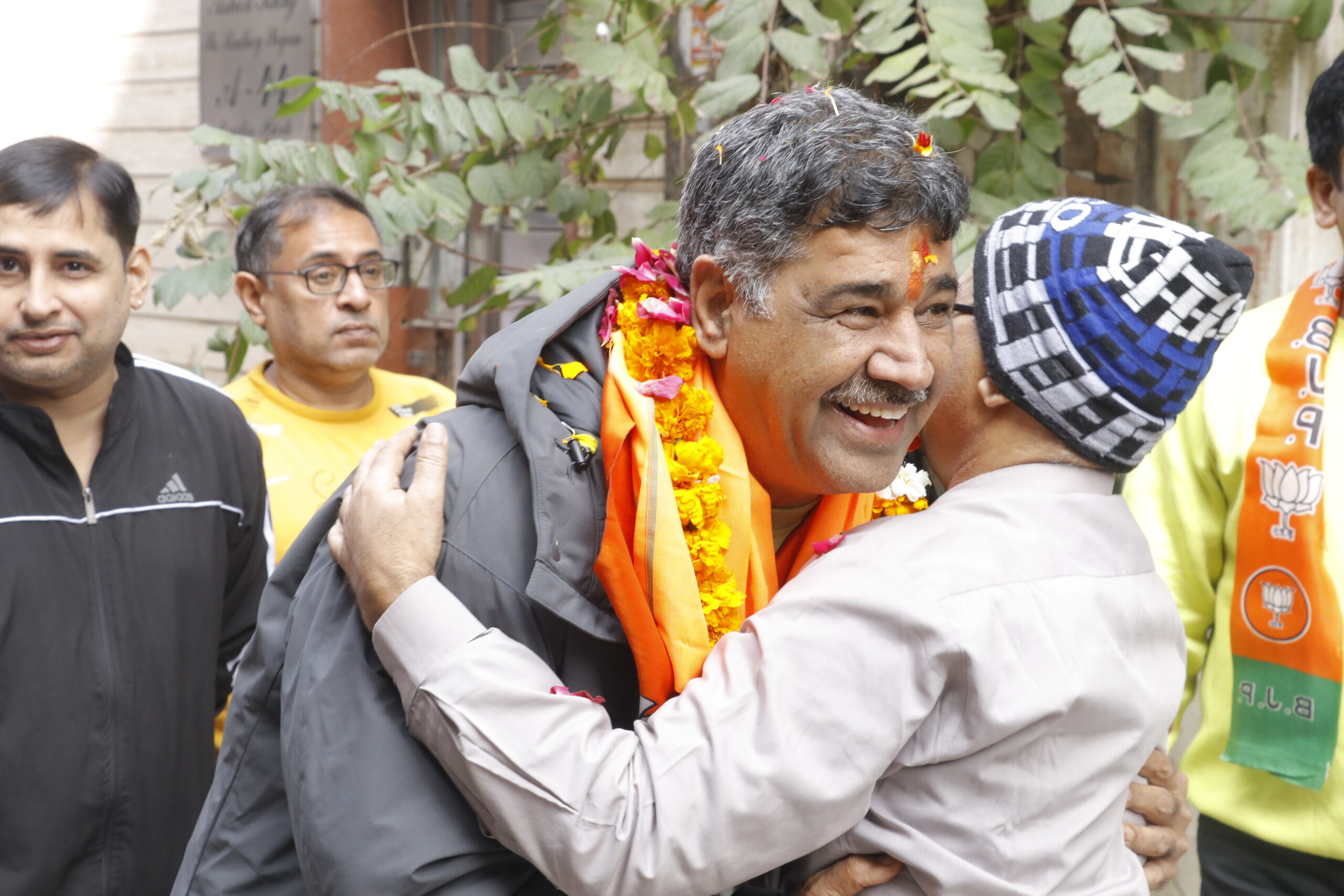 happy moment with rajkumar bhatia